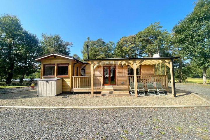 Wooden Cabin near Dromore Castle and Lake, Kildimo, Co. Limerick