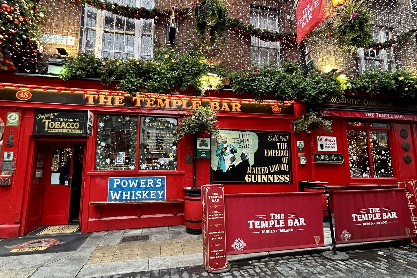 The Cobbles, Temple Bar, Dublin 2