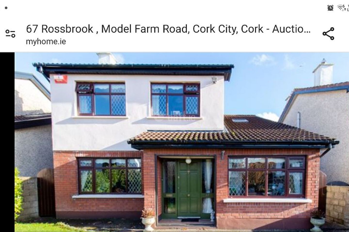 18 Rossbrook, Model Farm Road, Cork, Curraheen, Co. Cork to share on