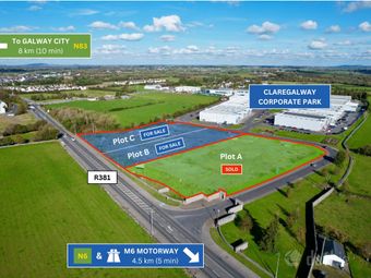 Plot B & C, Claregalway Corporate Park, Claregalway, Co. Galway - Development Land