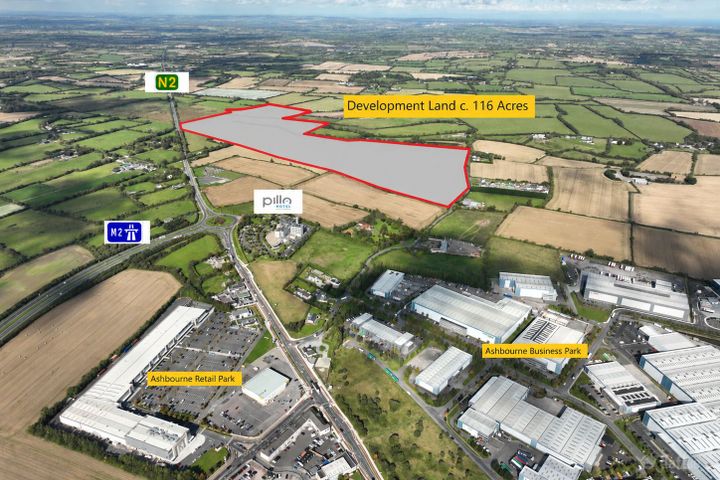 Strategic Land Bank Opportunity c. 116 Acres, Ashbourne, North Co. Dublin, Co. Dublin