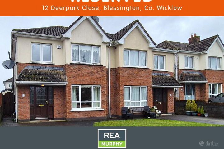 12 Deerpark Close, Blessington, Co. Wicklow, W91AW25