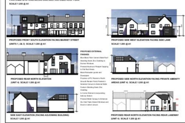 Market Street, Knightstown, Valentia Island, Co. Kerry - Full Planning Permission granted for 4 Units, Knight's Town, Co. Kerry, V23RH73