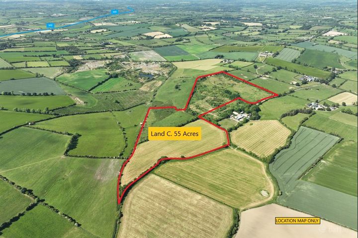 Land C. 55 Acres / 22.2 Hectares Milltown, Dunlavin, Co. Wicklow