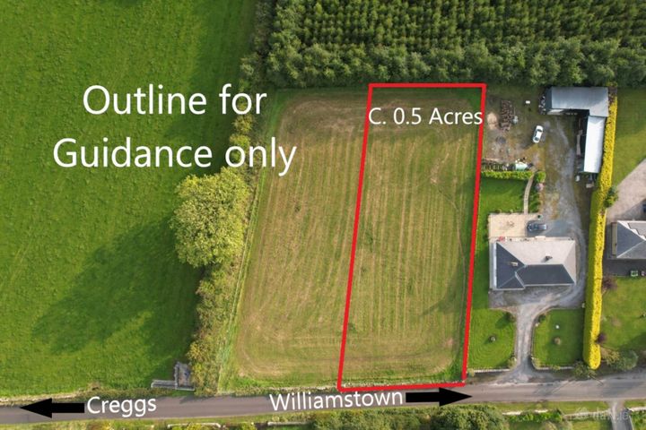 C. 0.5 Acre Residential Site, Moat, Creggs, Co. Galway