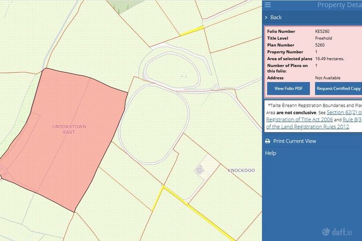 Land C. 40.75 Acres, Crookstown East, Ballitore, Co. Kildare - View 4