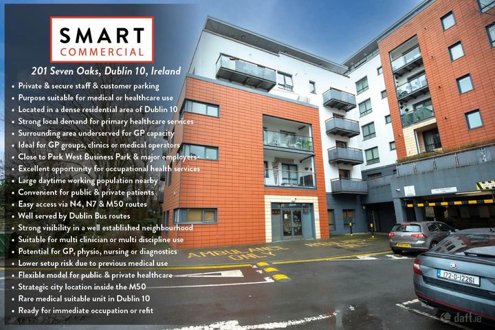 The Medical Centre, 201 Block F, Seven Oaks, Kilmainham, Dublin 8