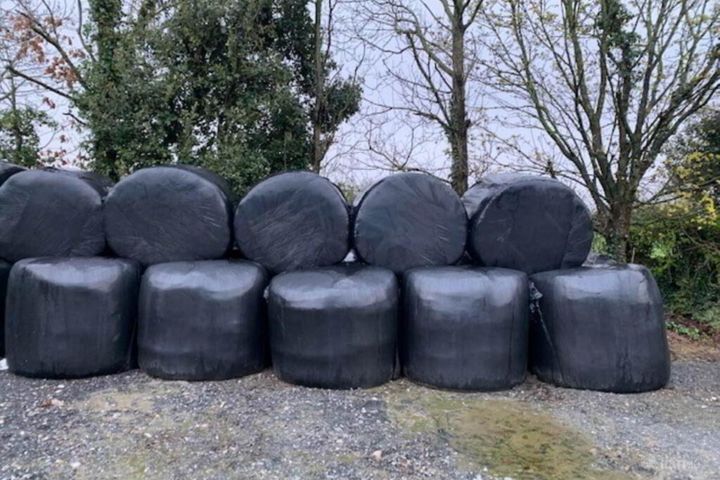 40 Round Bales Of Silage, Nenagh, Co. Tipperary, E45X991