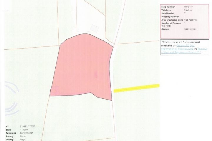 Carrownacon, Claremorris, Co. Mayo