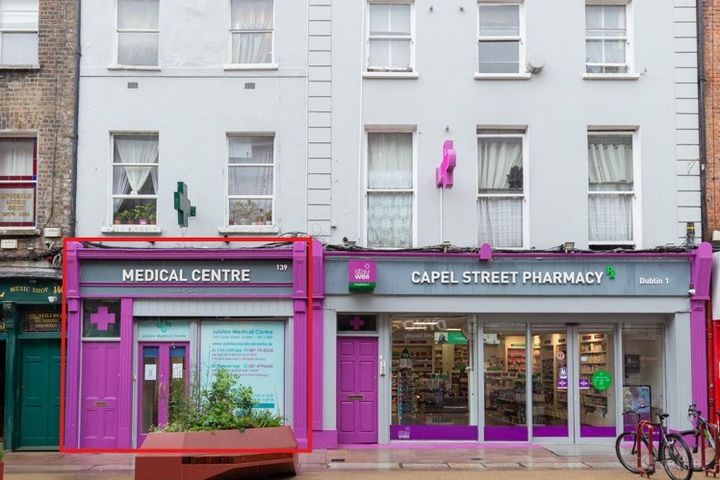Medical Centre/ GP / Doctor's Surgery 139 Capel Street, Dublin 1