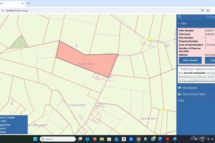 Lisgub, Ballinasloe, Co. Galway