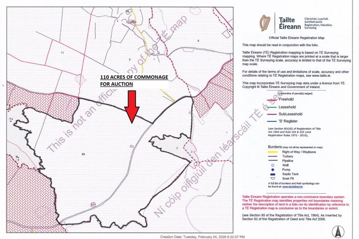 Folio GY27769, Bunowen Commonage, Leenane, Co. Galway