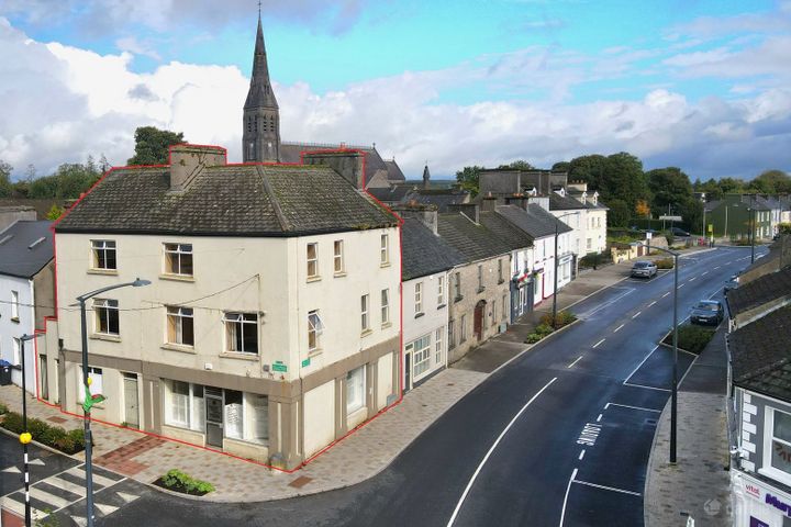 "Benchmark", Cathedral St, Ballaghaderreen, Co. Roscommon, F45AC62