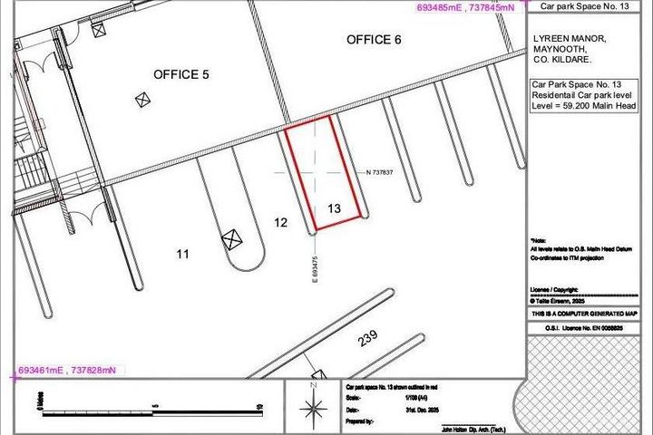 Car Space, Manor Mills, Maynooth, Co. Kildare