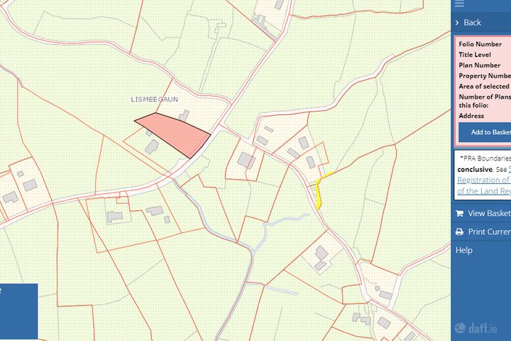 Lismeegan, Aghamore, Ballyhaunis, Co. Mayo