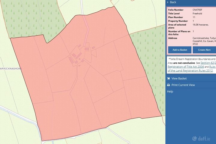 Carricknashoke, Tullyco, Cootehill, Co. Cavan