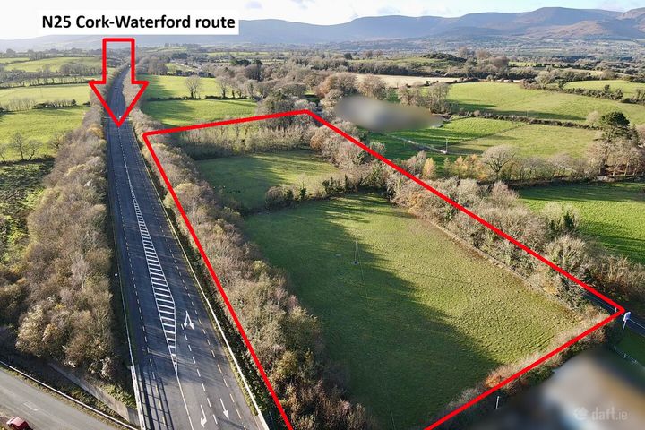 Land On N25 At Ahanaglogh, Entry Via Old Kilmacthomas Road, Kilmacthomas, Co Waterford