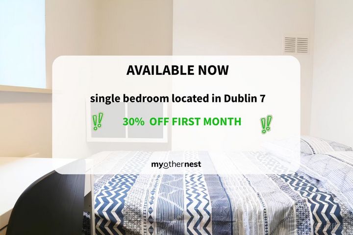 single bedroom, 8.2 Royal Canal Terrace, Phibsborough Road, Dublin 7, North Circular Road, Dublin 7