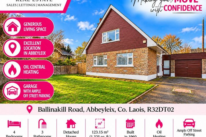 Ballinakill Road, Abbeyleix, Abbeyleix, Co. Laois, R32DT02
