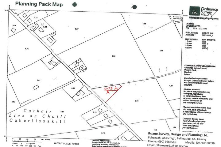 Site A Caherlissakill, Monivea, Co. Galway, H65KR44