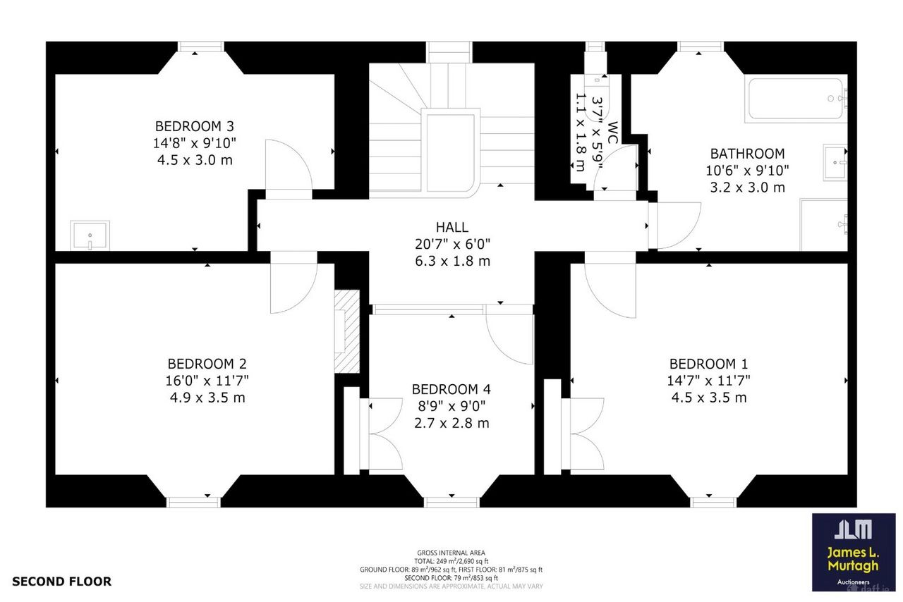 Parochial House, Eglish, Fivealley, Co. Offaly