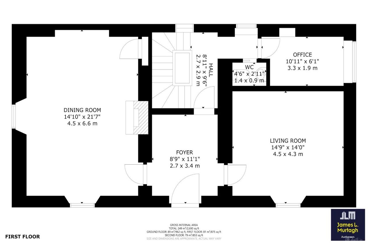 Parochial House, Eglish, Fivealley, Co. Offaly