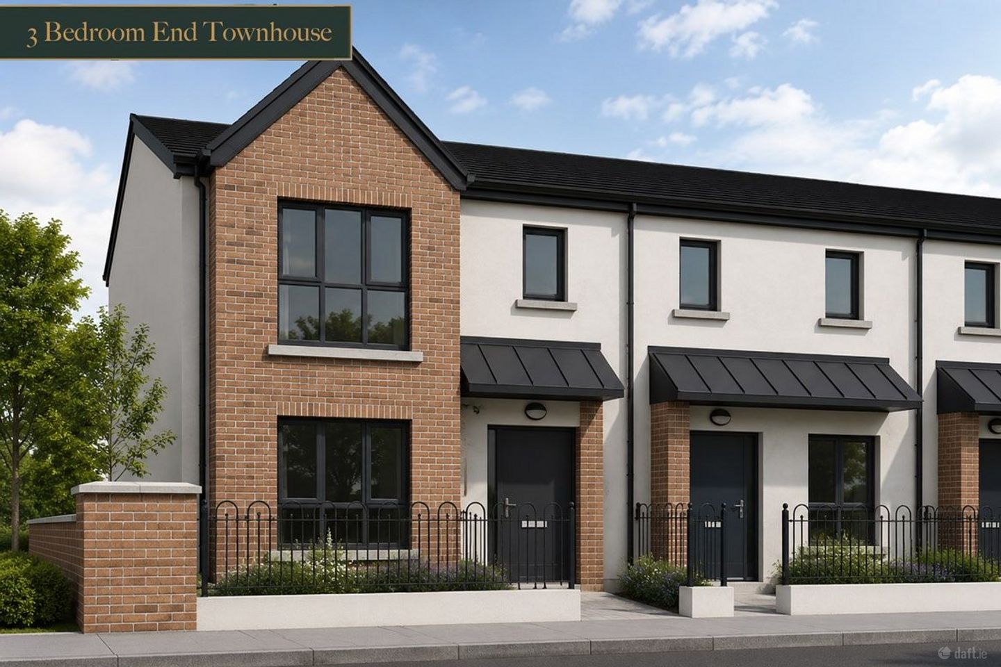 3 Bed End Townhouse , Belview Wood , Maryborough, Douglas, Co. Cork