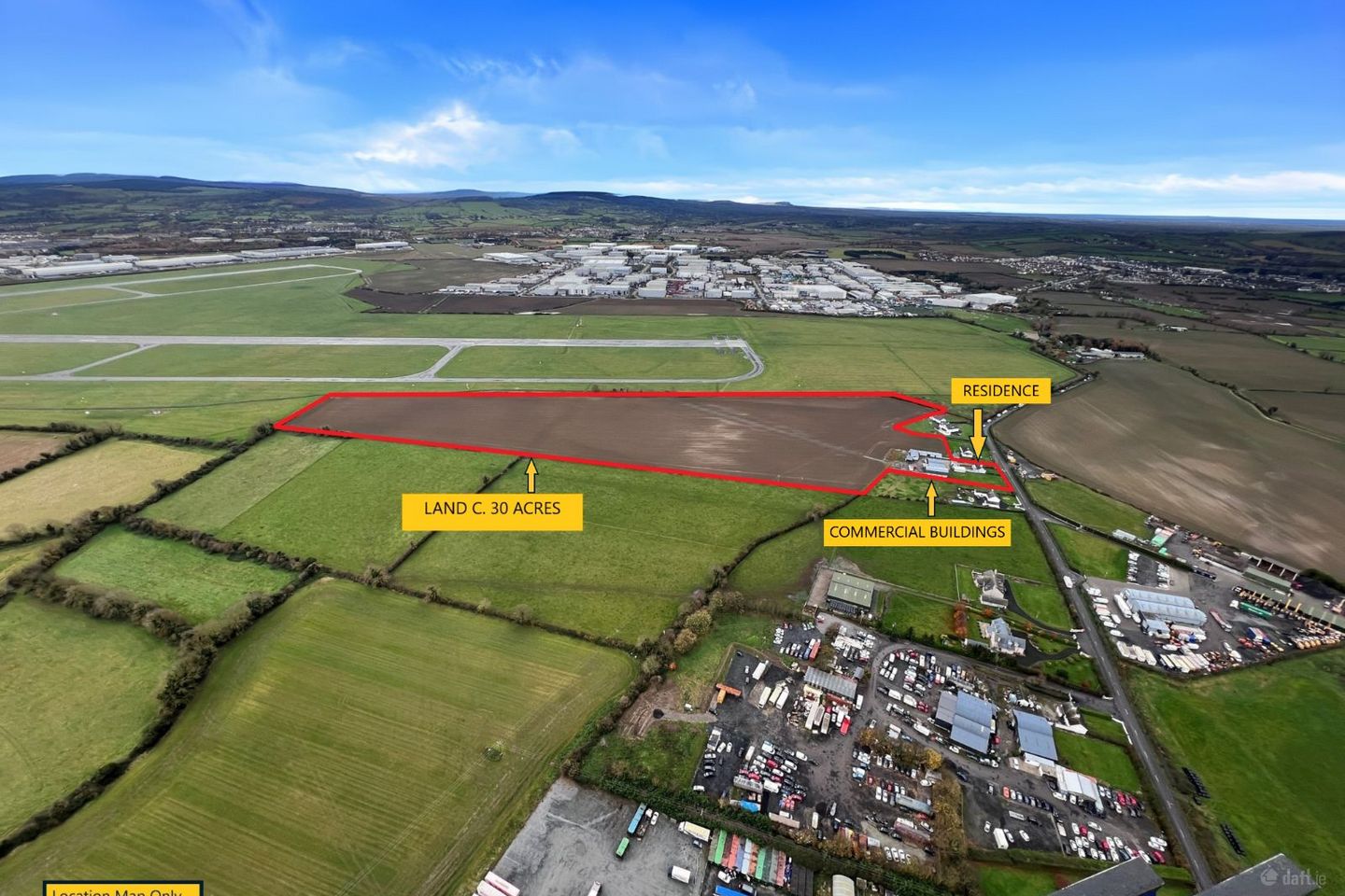 Residence and Commercial Buildings On C. 30 Acres, Aylmer Road , Newcastle, Co. Dublin, D22R682