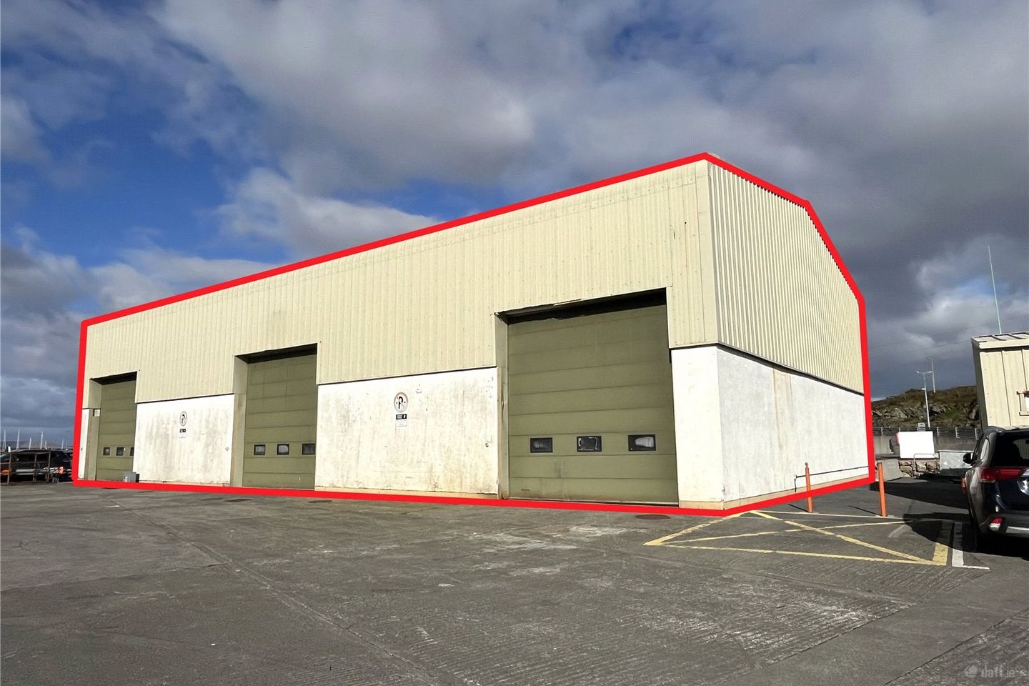 Warehouse Rossaveel Pier, Rossaveel, Inverin, Co. Galway, H91Y8D6