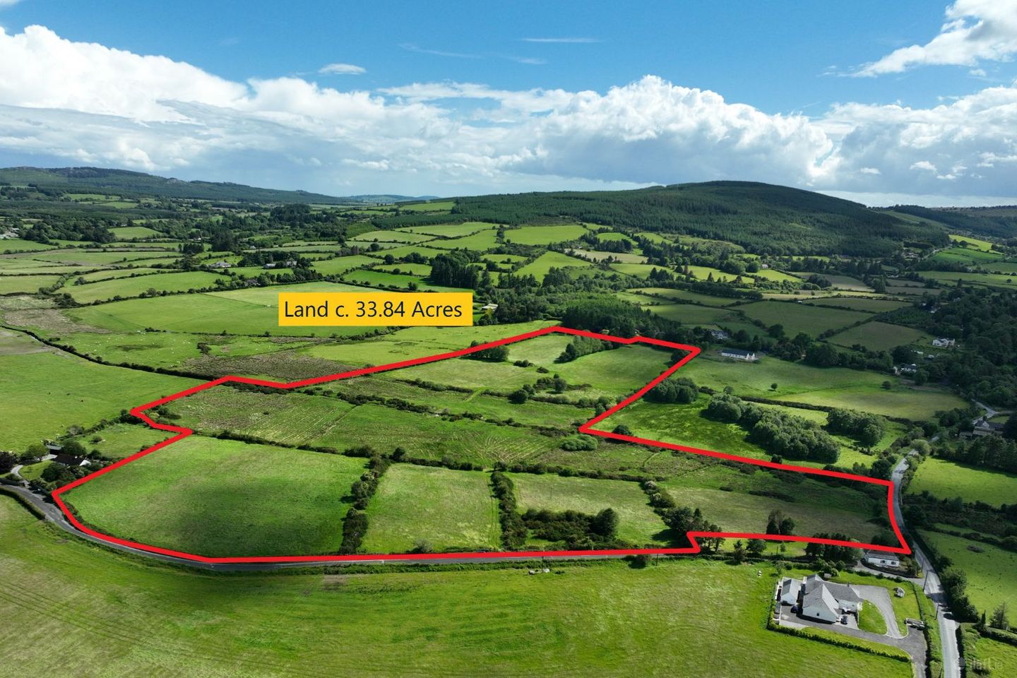 Land C. 33.84 Acres / 13.69 Hectares, Moneystown, Roundwood, Co. Wicklow