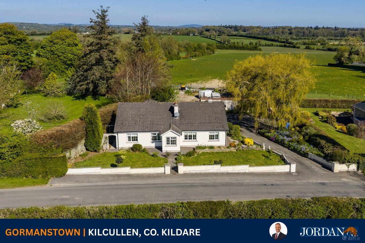 LOT 3: Bungalow on c. 27.8 Acres, Gormanstown, Kilcullen, Co. Kildare, R56YA38