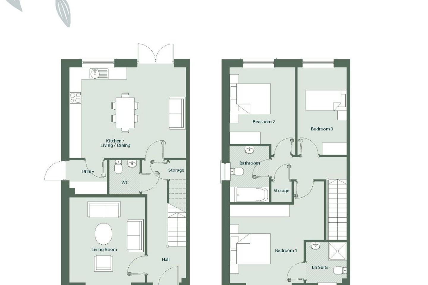Faugheen 3 Bedroom Semi-Detached, Tipperstown Walk, Tipper Road, Naas, Naas, Co. Kildare
