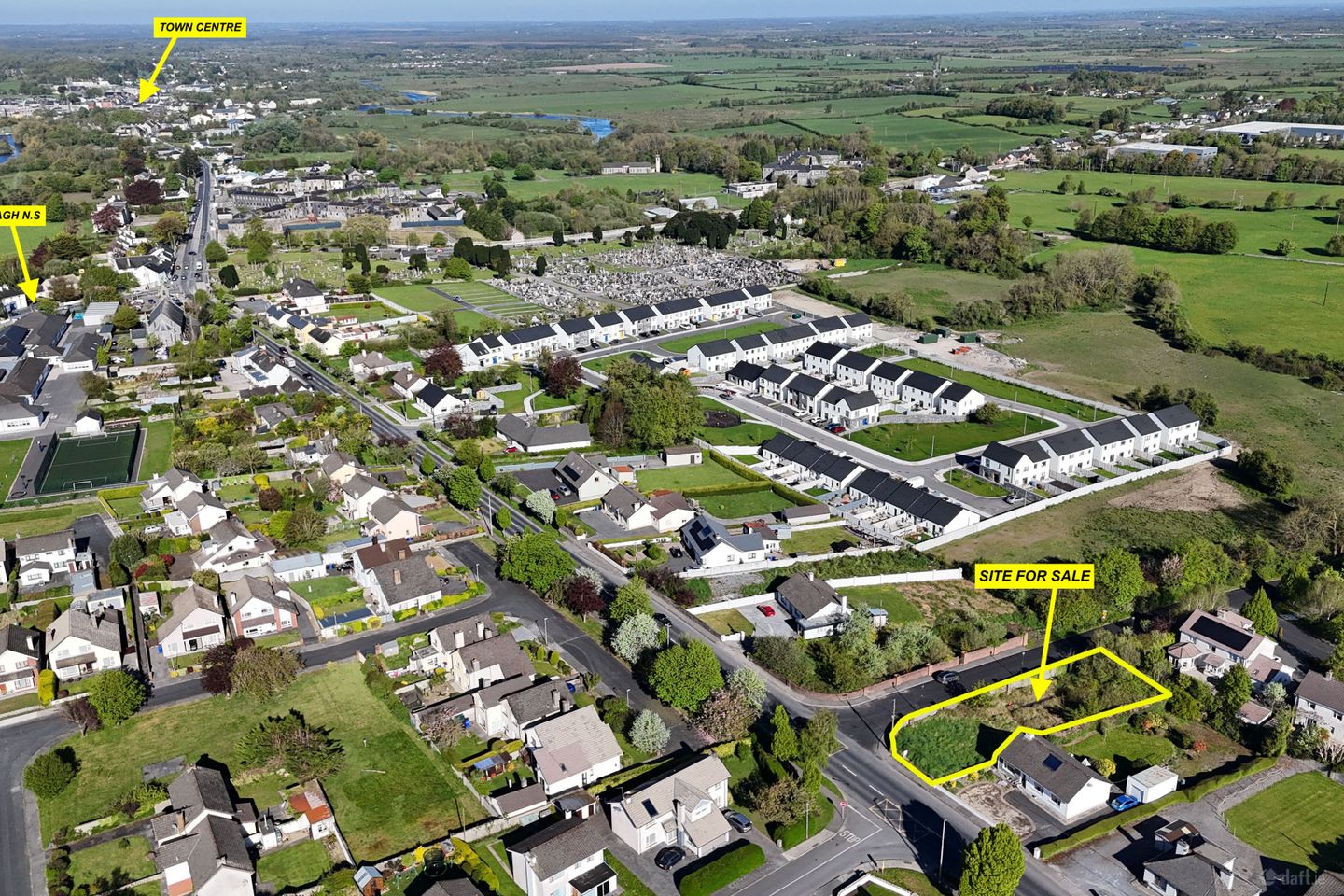 Site with Full Planning Permission at Kilgarve, Ballinasloe, Co. Galway