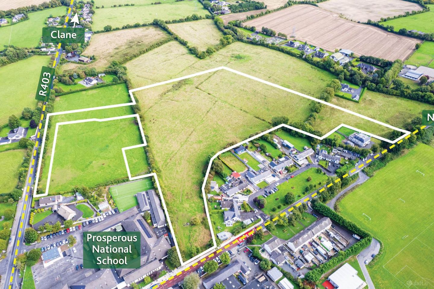 Approx. 12.85 Acres, Clane Road, Prosperous, Co. Kildare