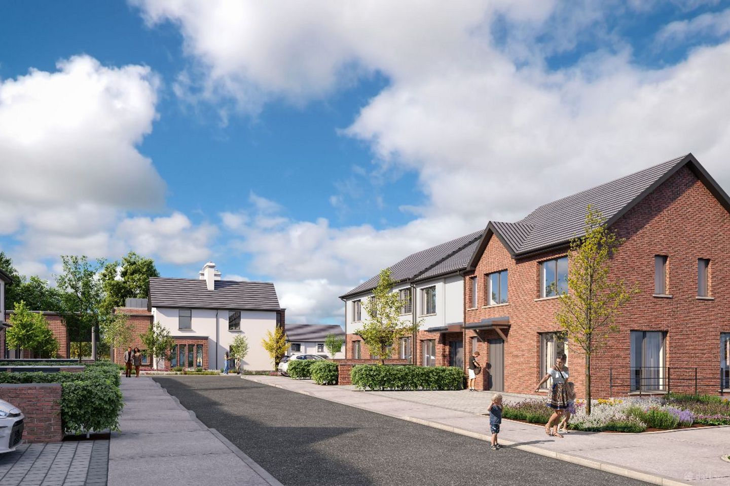 House Type D - 3 Bed semi-detached house, Fearann na hEascrach, Athenry, Co. Galway