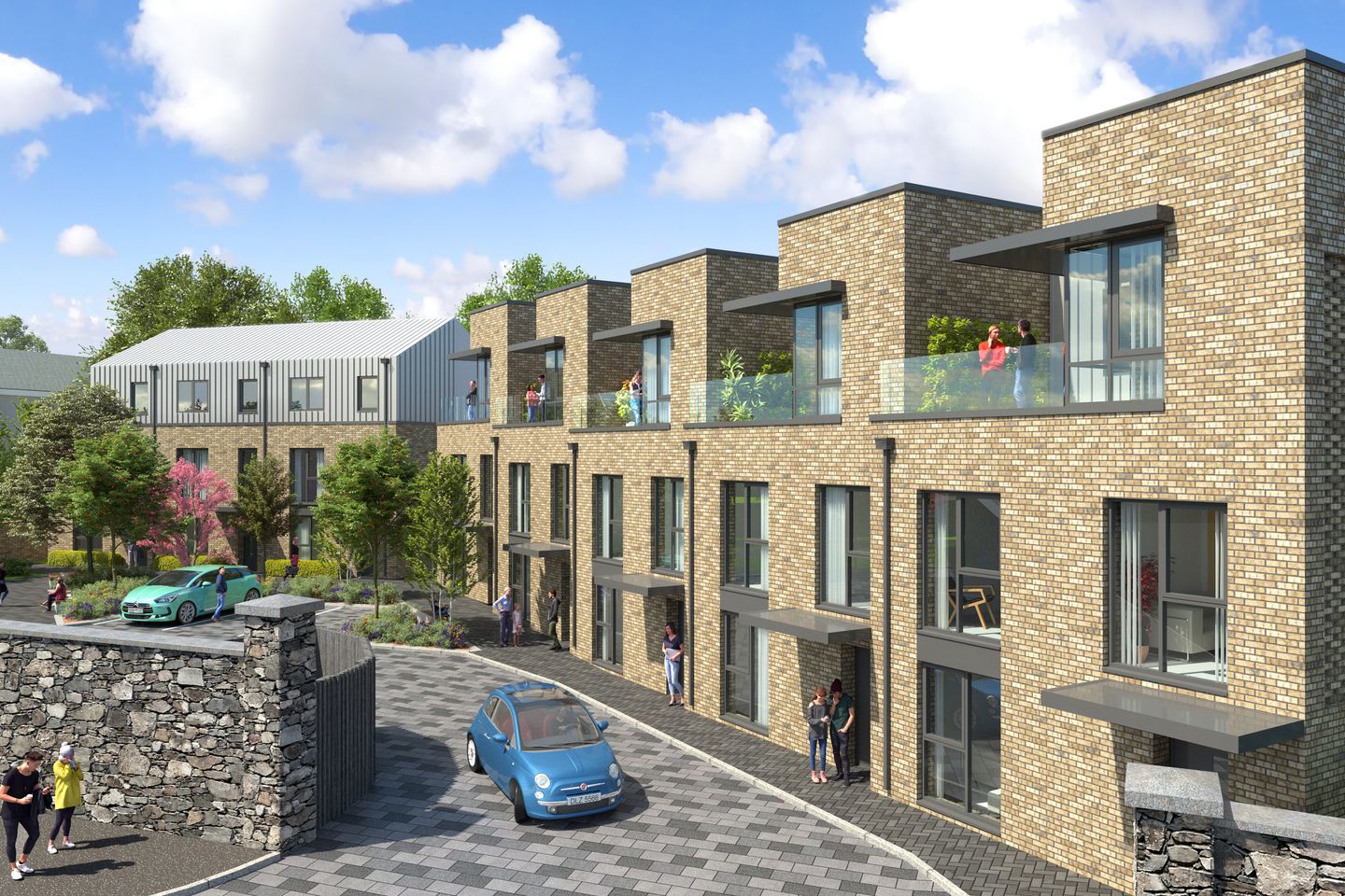 SALE AGREED - House Type A - 3 bed + study EOT, Ballawley Lodge, Sandyford Road, Dundrum, Dublin 14