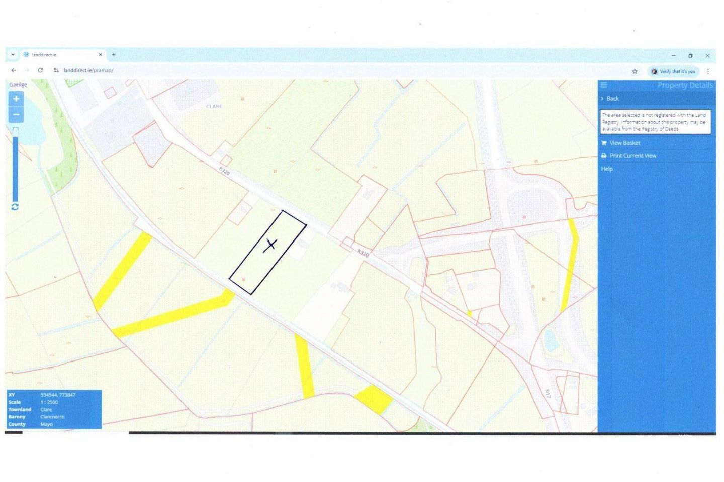 Clare, Claremorris, Co. Mayo