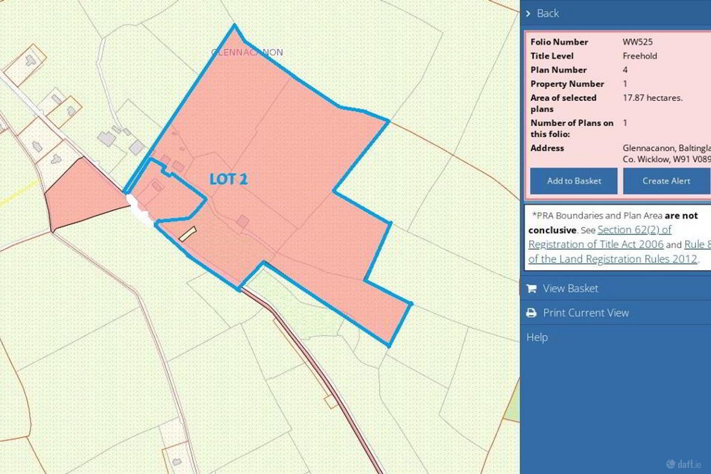 Glennacanon, Baltinglass, Co. Wicklow