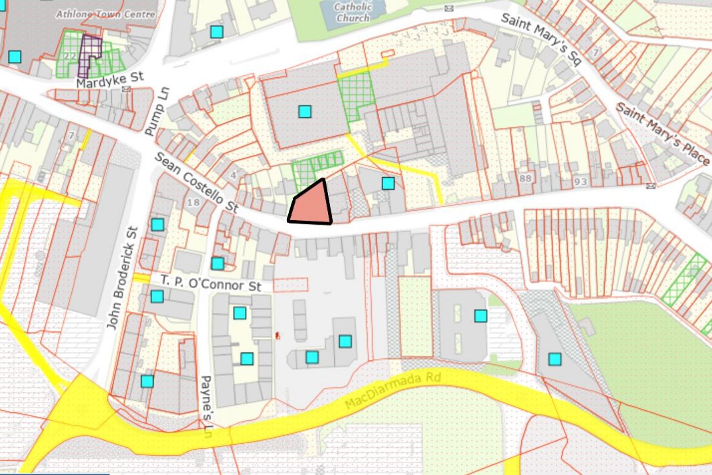 Sean Costello street, Athlone, Co. Westmeath