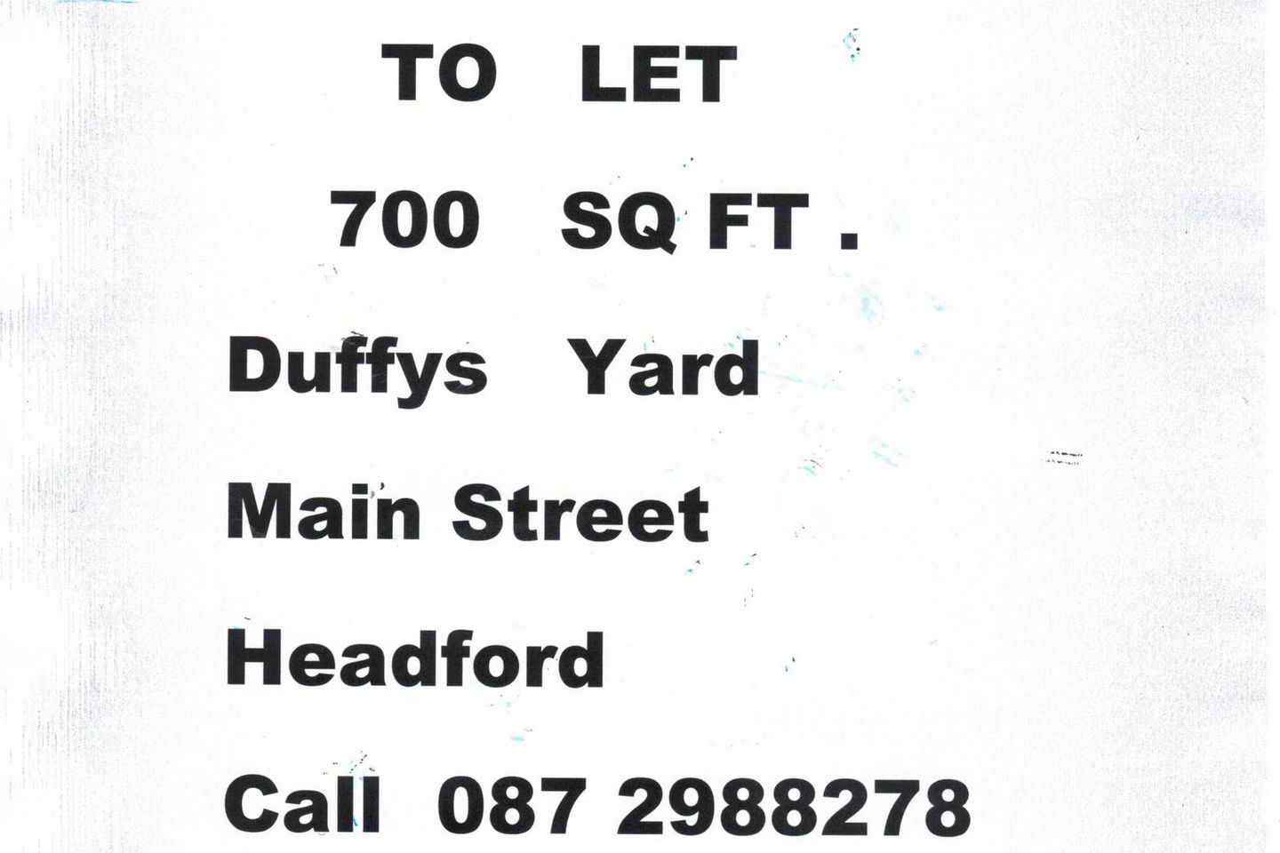 MAIN STREET, HEADFORD, Headford, Co. Galway