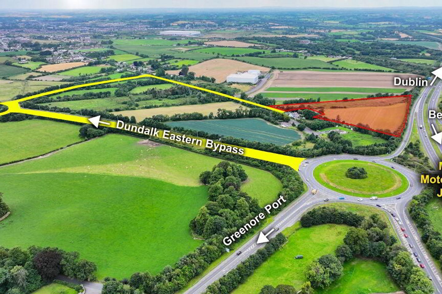 C.10 Acres Dev. Land, New Inn, Faughart, Dundalk, Co. Louth