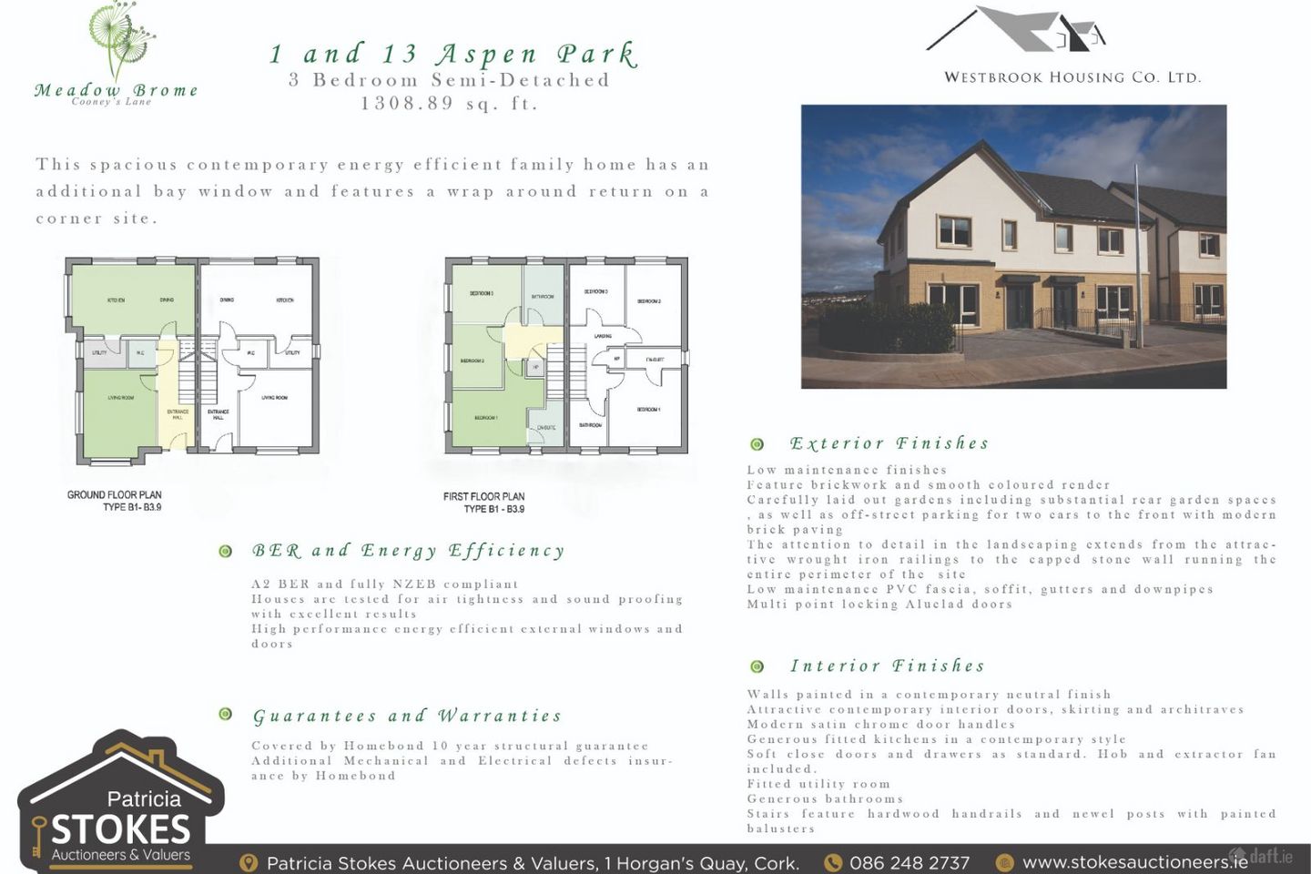 B3.9/10 Aspen Park, Meadow Brome, Cooney’s Lane, Douglas, Co. Cork