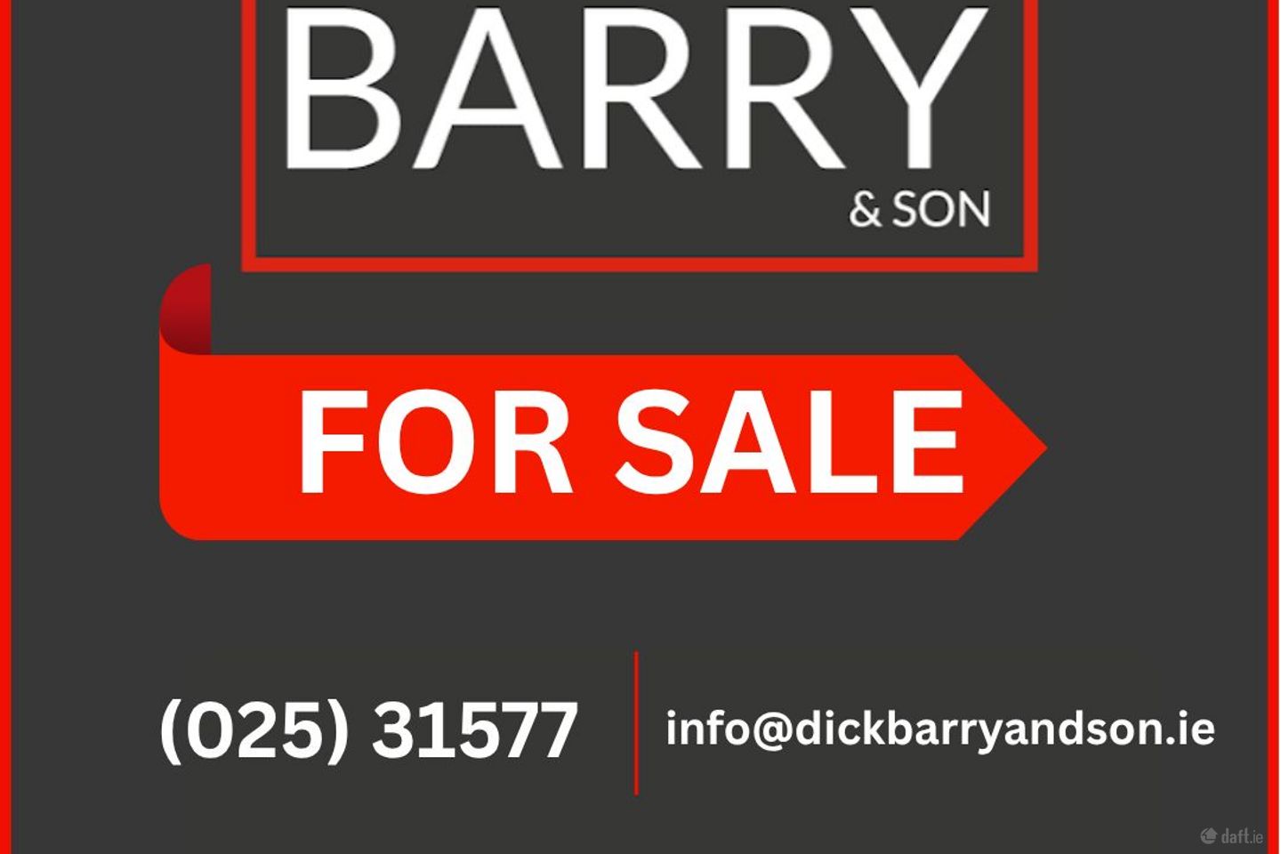 Balmace, Barry's Boreen, Fermoy, Co. Cork
