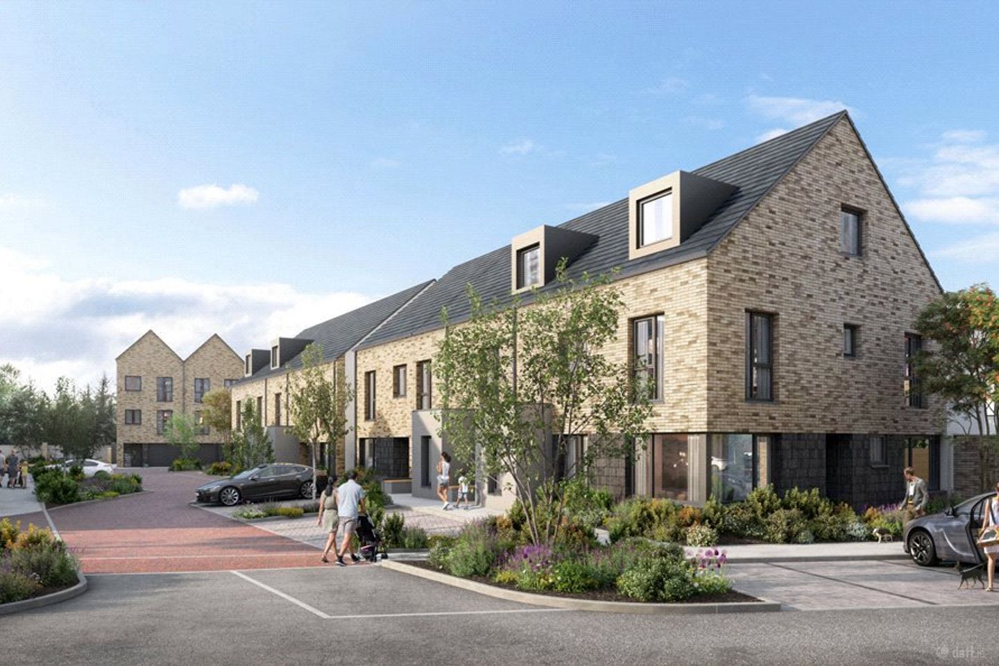 4 Bedroom End Terrace & Semi Detached, The Cedar 131sqm, Mabestown Wood, Dublin Road, Malahide, Co. Dublin
