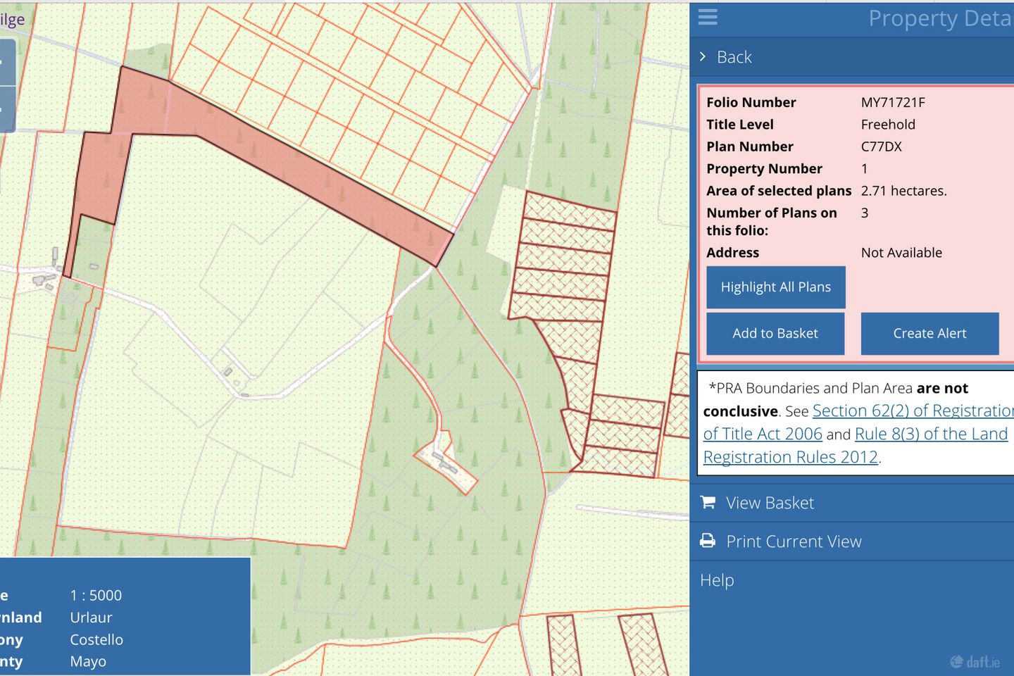 Derry, Tavraun, Kilkelly, Co. Mayo