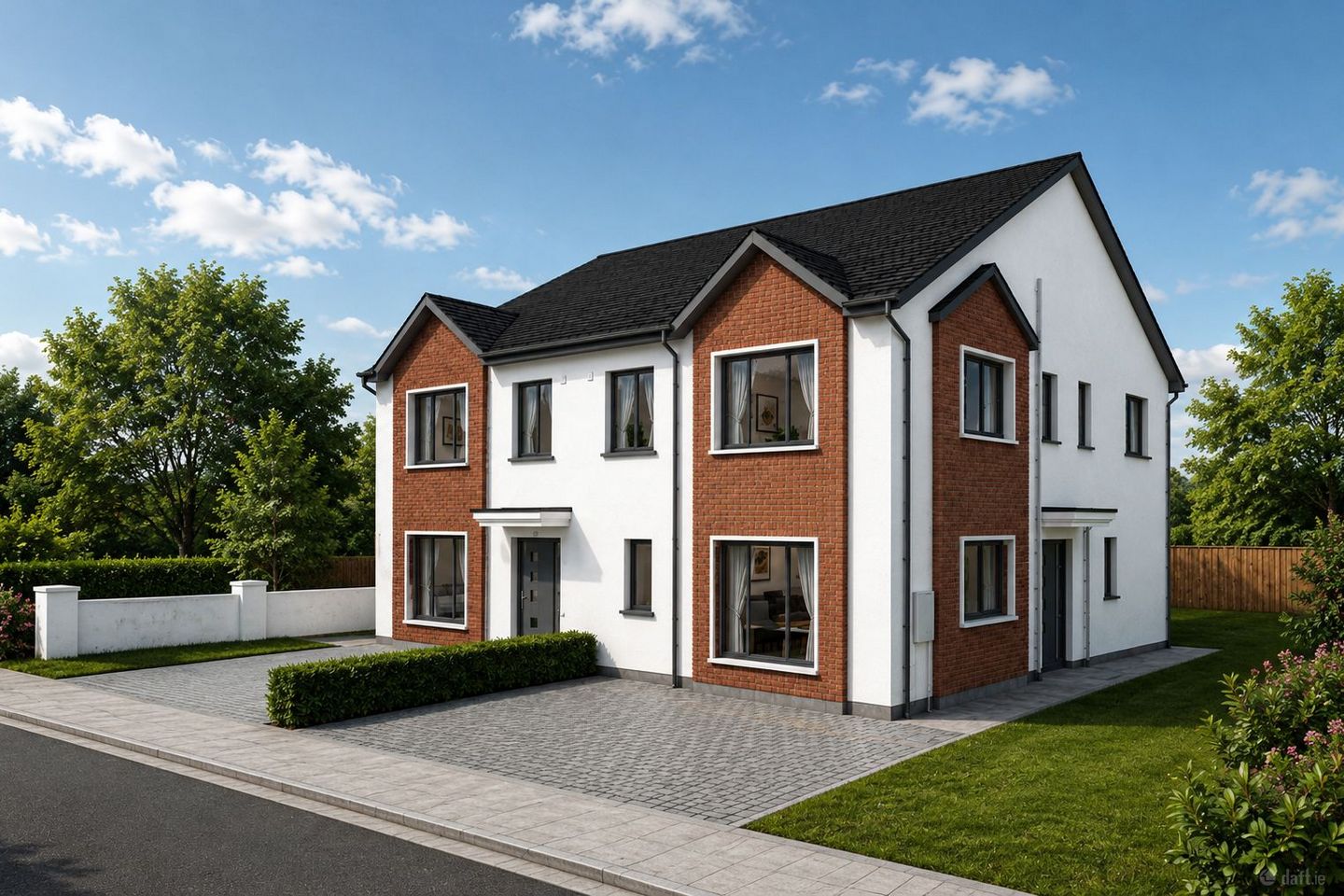 House Type C1 - 4 Bed Semi-D, Na Cairéil, Ballinroad, Dungarvan, Co. Waterford