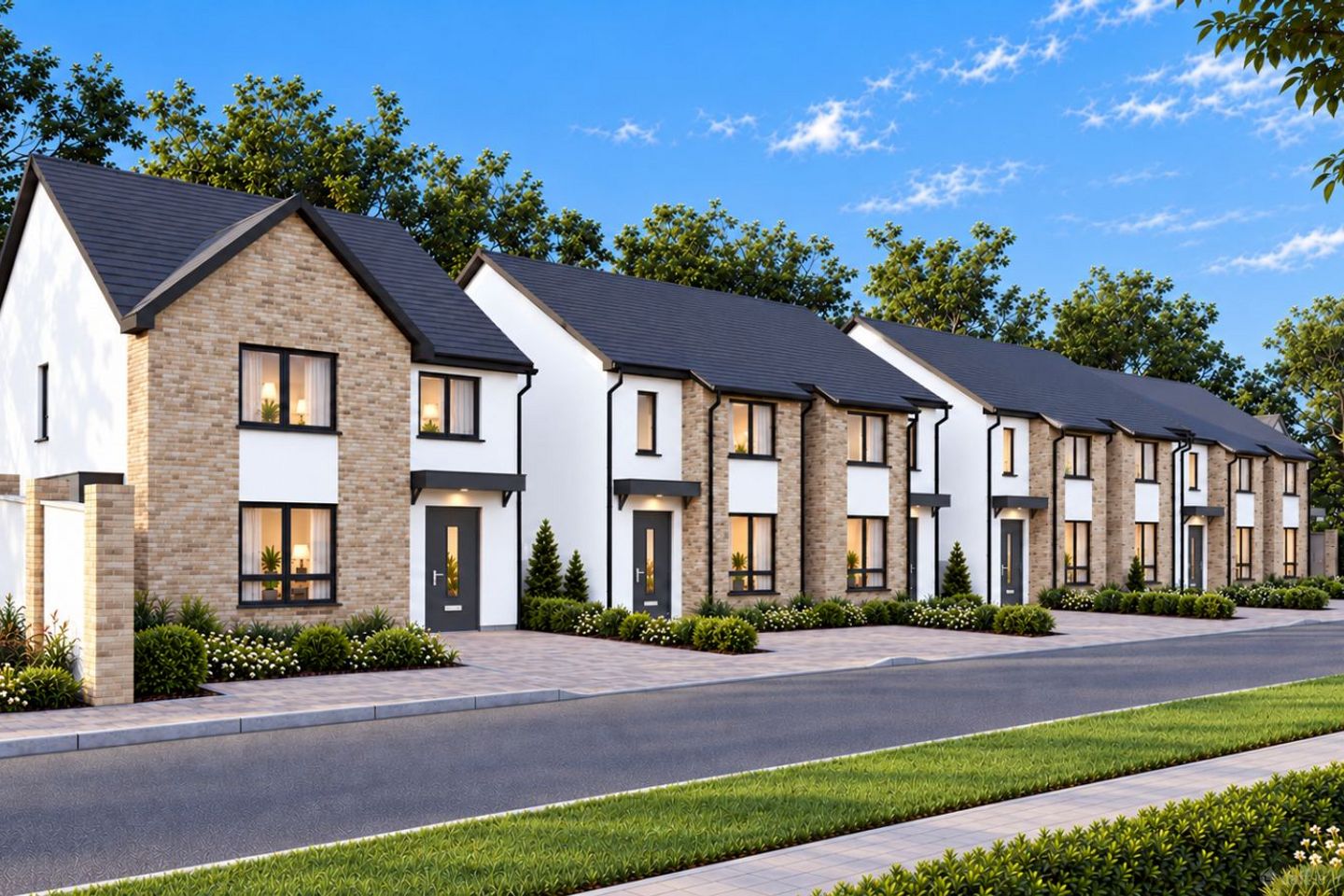 The Ardan, 2 Bed Semi-Detached. House TYPE  i / i1, Fort View, Drumlark , Cavan, Co. Cavan
