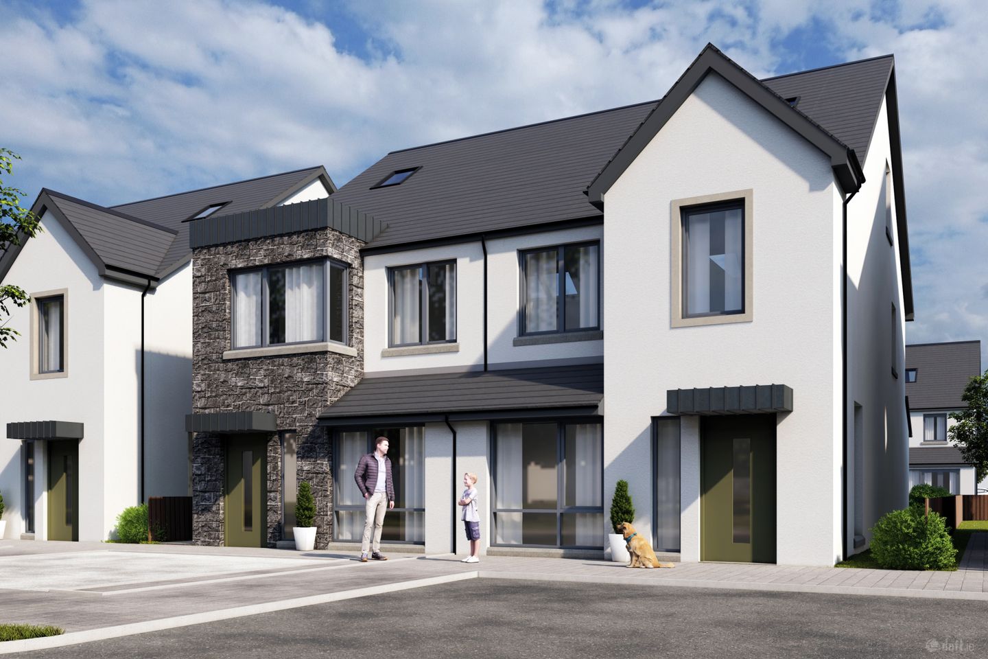 Four Bedroom Homes, Fionnán Mór, Coosan, Athlone, Co. Westmeath