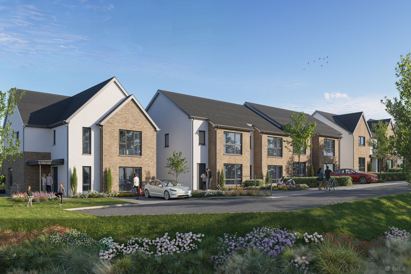 The Ash 3 Bed End Of Terrace, Oakmount, Altidore Gardens, Newtownmountkennedy, Wicklow