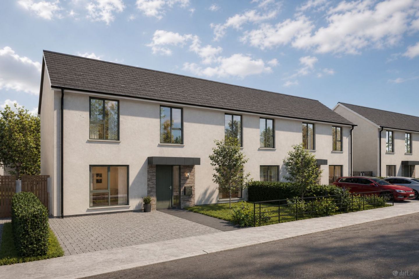 Type A - 3 bed (plus study) semi detached, Larrix Grove, Larrix Street, Duleek, Co. Meath